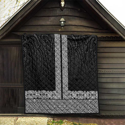 New Zealand Maori Kowhaiwhai Quilt Pango Maui and Mangopare