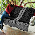 New Zealand Maori Kowhaiwhai Quilt Pango Maui and Mangopare