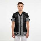 New Zealand Maori Kowhaiwhai Scrub Top Pango Maui and Mangopare - Aussie Hoodie