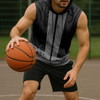 New Zealand Maori Kowhaiwhai Sleeveless Hoodie Pango Maui and Mangopare - Aussie Hoodie