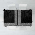 New Zealand Maori Kowhaiwhai Tablecloth Pango Maui and Mangopare