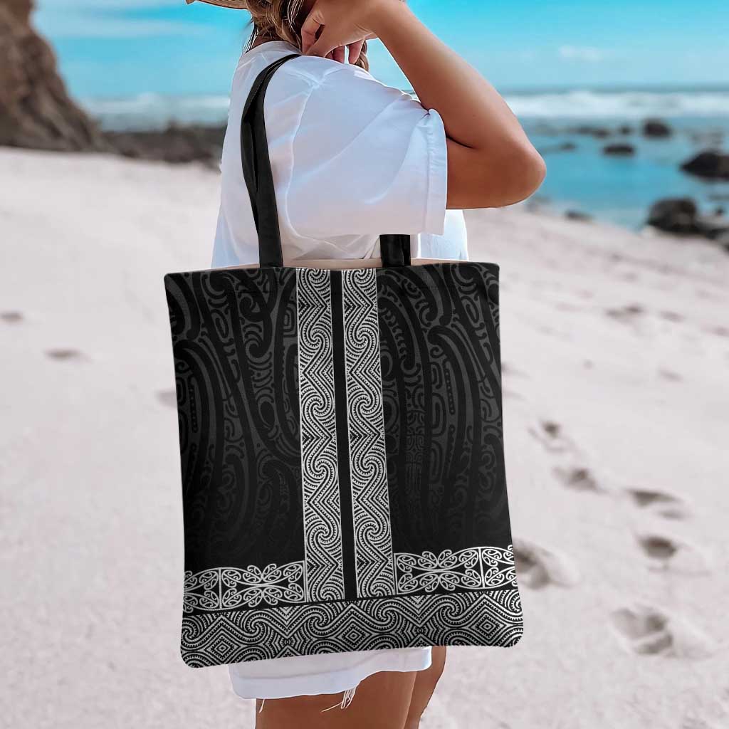 New Zealand Maori Kowhaiwhai Tote Bag Pango Maui and Mangopare - Aussie Hoodie
