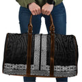 New Zealand Maori Kowhaiwhai Travel Bag Pango Maui and Mangopare - Aussie Hoodie