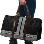 New Zealand Maori Kowhaiwhai Travel Bag Pango Maui and Mangopare - Aussie Hoodie