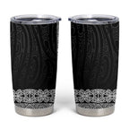 New Zealand Maori Kowhaiwhai Tumbler Cup Pango Maui and Mangopare