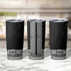 New Zealand Maori Kowhaiwhai Tumbler Cup Pango Maui and Mangopare