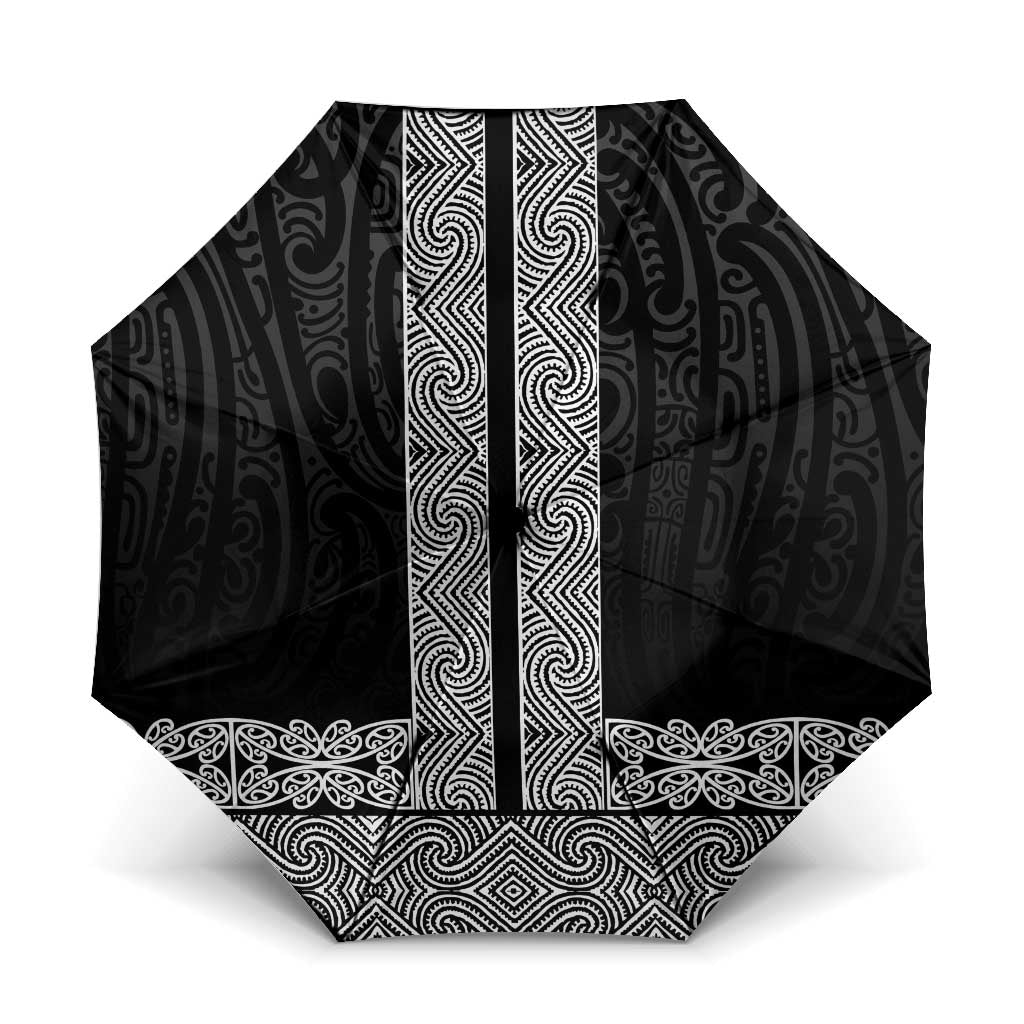 New Zealand Maori Kowhaiwhai Umbrella Pango Maui and Mangopare - Aussie Hoodie