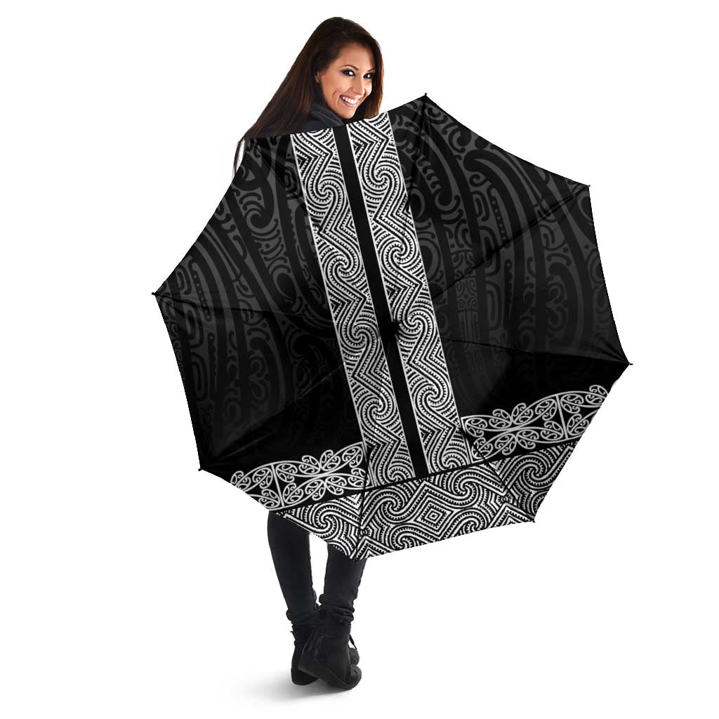 New Zealand Maori Kowhaiwhai Umbrella Pango Maui and Mangopare - Aussie Hoodie