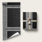 New Zealand Maori Kowhaiwhai Wrapping Paper Pango Maui and Mangopare - Aussie Hoodie