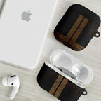 New Zealand Maori Kowhaiwhai AirPods Case Parauri Maui and Mangopare - Aussie Hoodie
