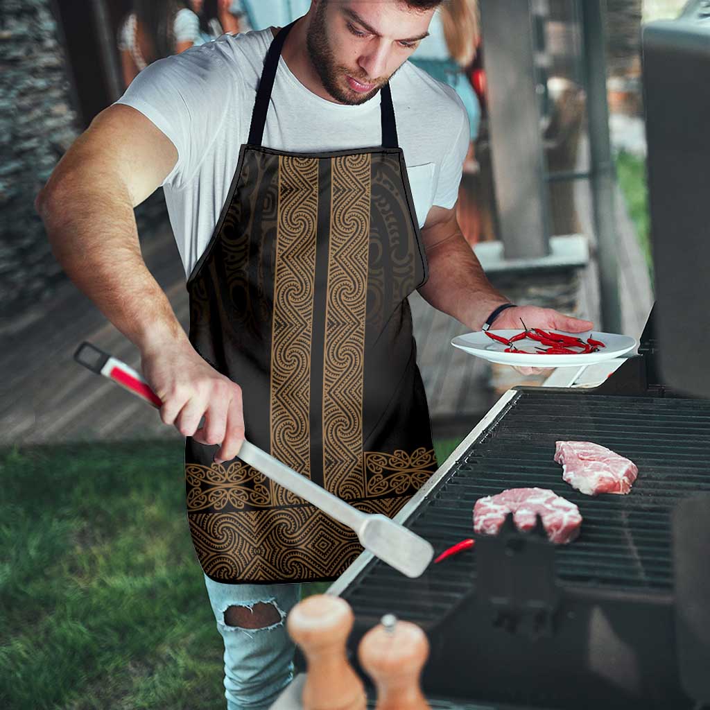 New Zealand Maori Kowhaiwhai Apron Parauri Maui and Mangopare - Aussie Hoodie
