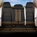 New Zealand Maori Kowhaiwhai Back Car Seat Cover Parauri Maui and Mangopare