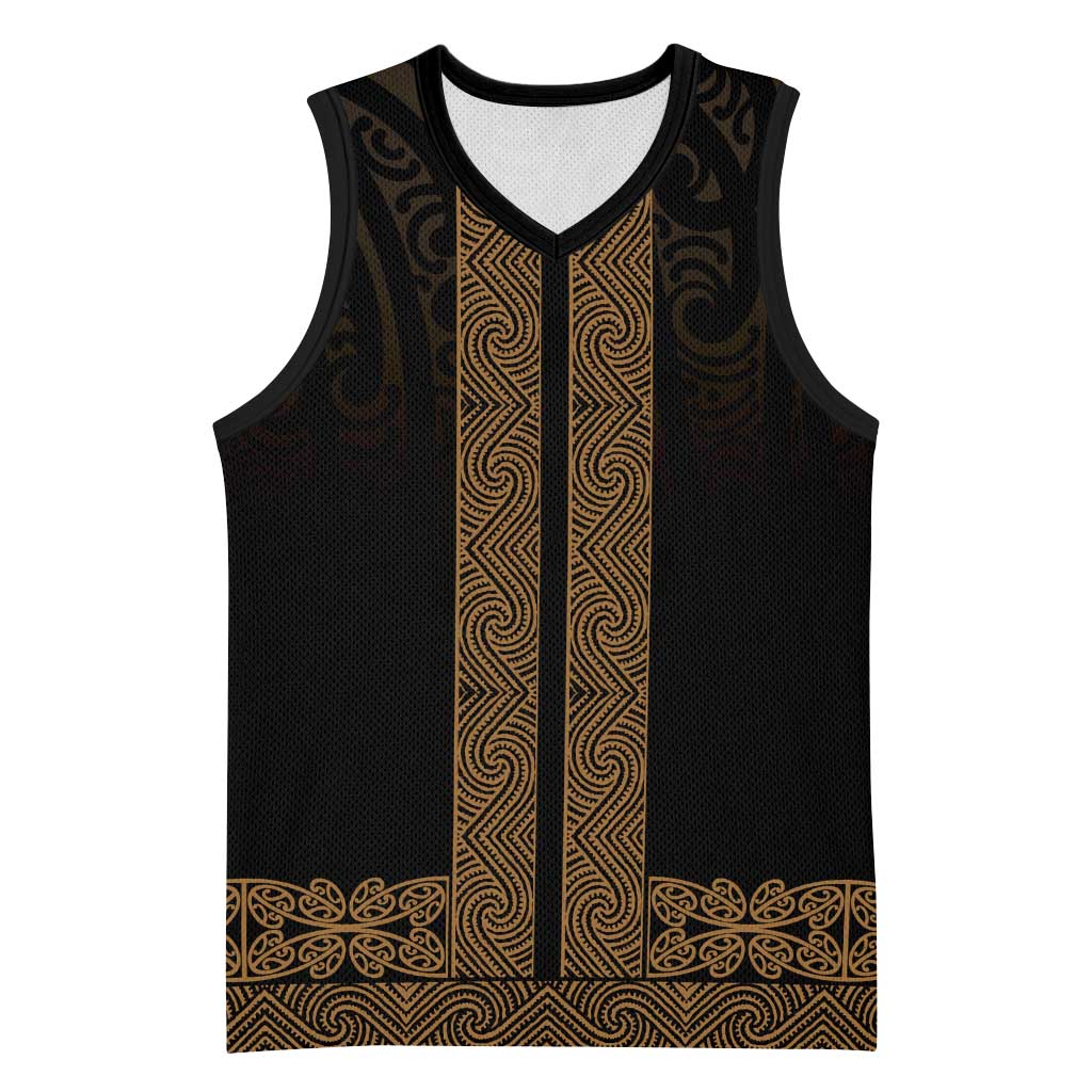 New Zealand Maori Kowhaiwhai Basketball Jersey Parauri Maui and Mangopare - Aussie Hoodie