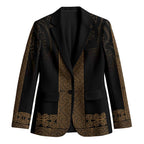 New Zealand Maori Kowhaiwhai Blazer Parauri Maui and Mangopare - Aussie Hoodie