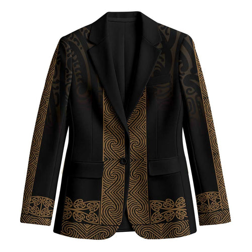 New Zealand Maori Kowhaiwhai Blazer Parauri Maui and Mangopare - Aussie Hoodie