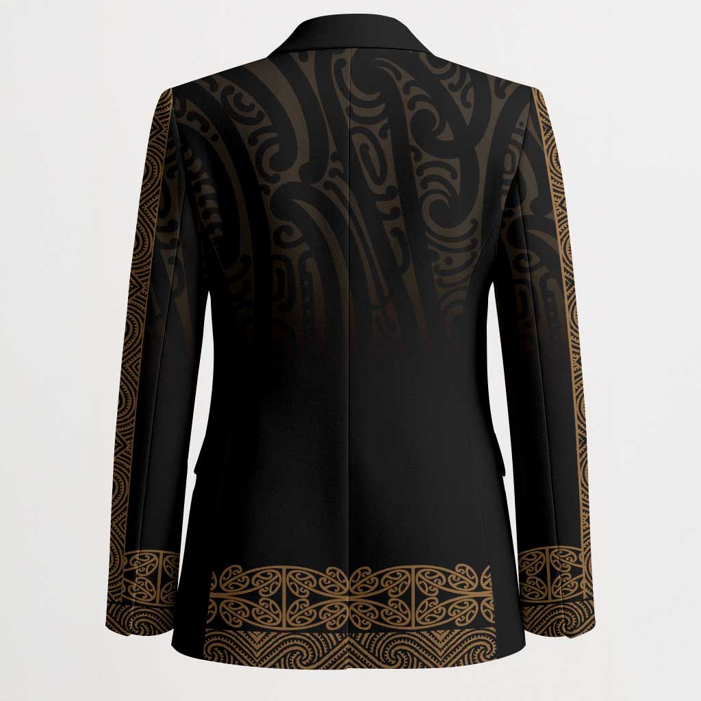 New Zealand Maori Kowhaiwhai Blazer Parauri Maui and Mangopare - Aussie Hoodie