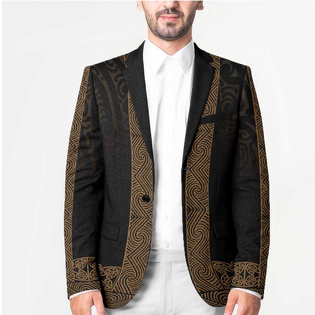 New Zealand Maori Kowhaiwhai Blazer Parauri Maui and Mangopare - Aussie Hoodie