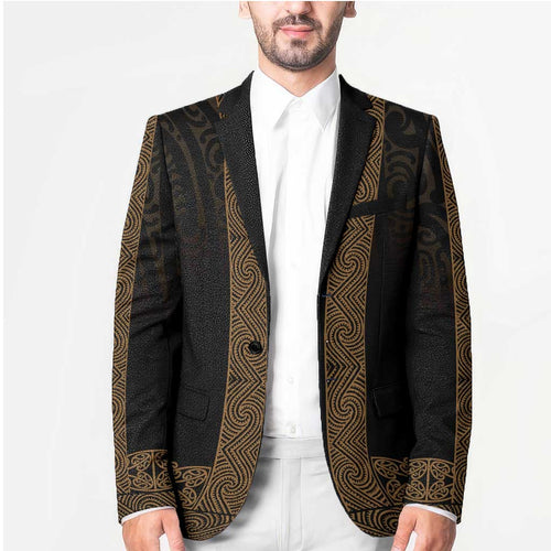 New Zealand Maori Kowhaiwhai Blazer Parauri Maui and Mangopare - Aussie Hoodie