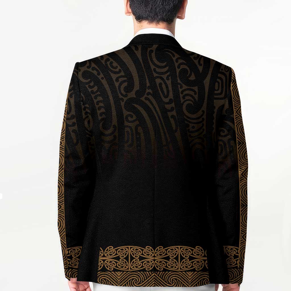 New Zealand Maori Kowhaiwhai Blazer Parauri Maui and Mangopare - Aussie Hoodie