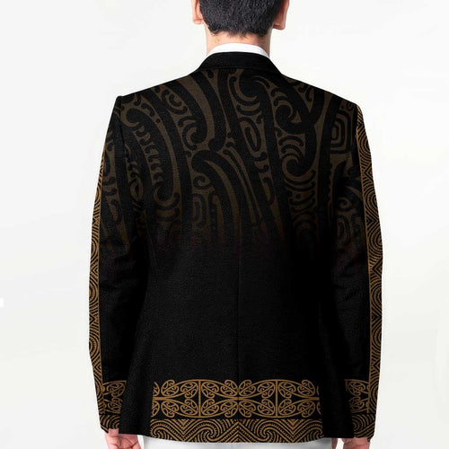 New Zealand Maori Kowhaiwhai Blazer Parauri Maui and Mangopare - Aussie Hoodie
