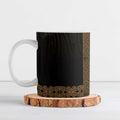 New Zealand Maori Kowhaiwhai Ceramic Mug Parauri Maui and Mangopare - Aussie Hoodie