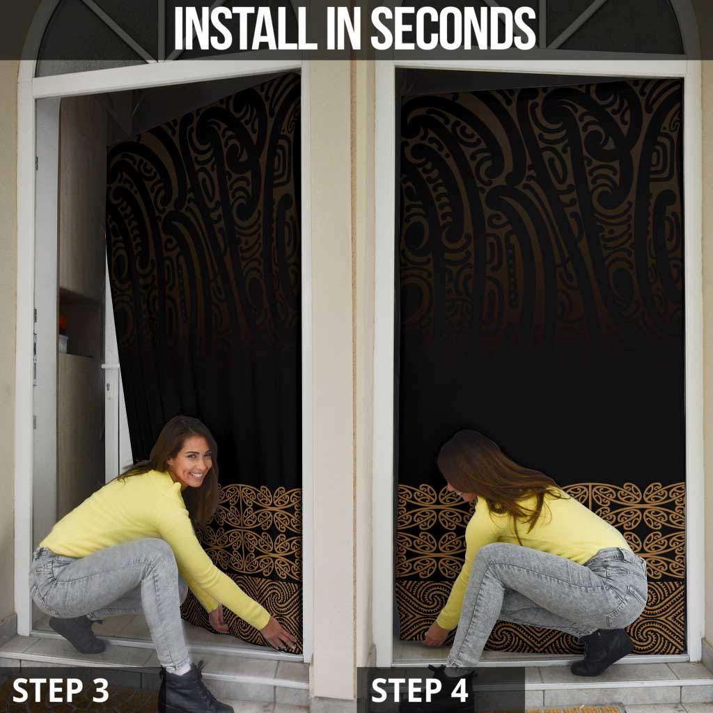 New Zealand Maori Kowhaiwhai Door Cover Parauri Maui and Mangopare - Aussie Hoodie