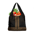 New Zealand Maori Kowhaiwhai Grocery Bag Parauri Maui and Mangopare