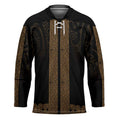 New Zealand Maori Kowhaiwhai Hockey Jersey Parauri Maui and Mangopare - Aussie Hoodie
