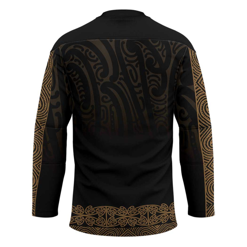 New Zealand Maori Kowhaiwhai Hockey Jersey Parauri Maui and Mangopare - Aussie Hoodie