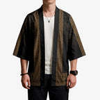 New Zealand Maori Kowhaiwhai Kimono Parauri Maui and Mangopare - Aussie Hoodie