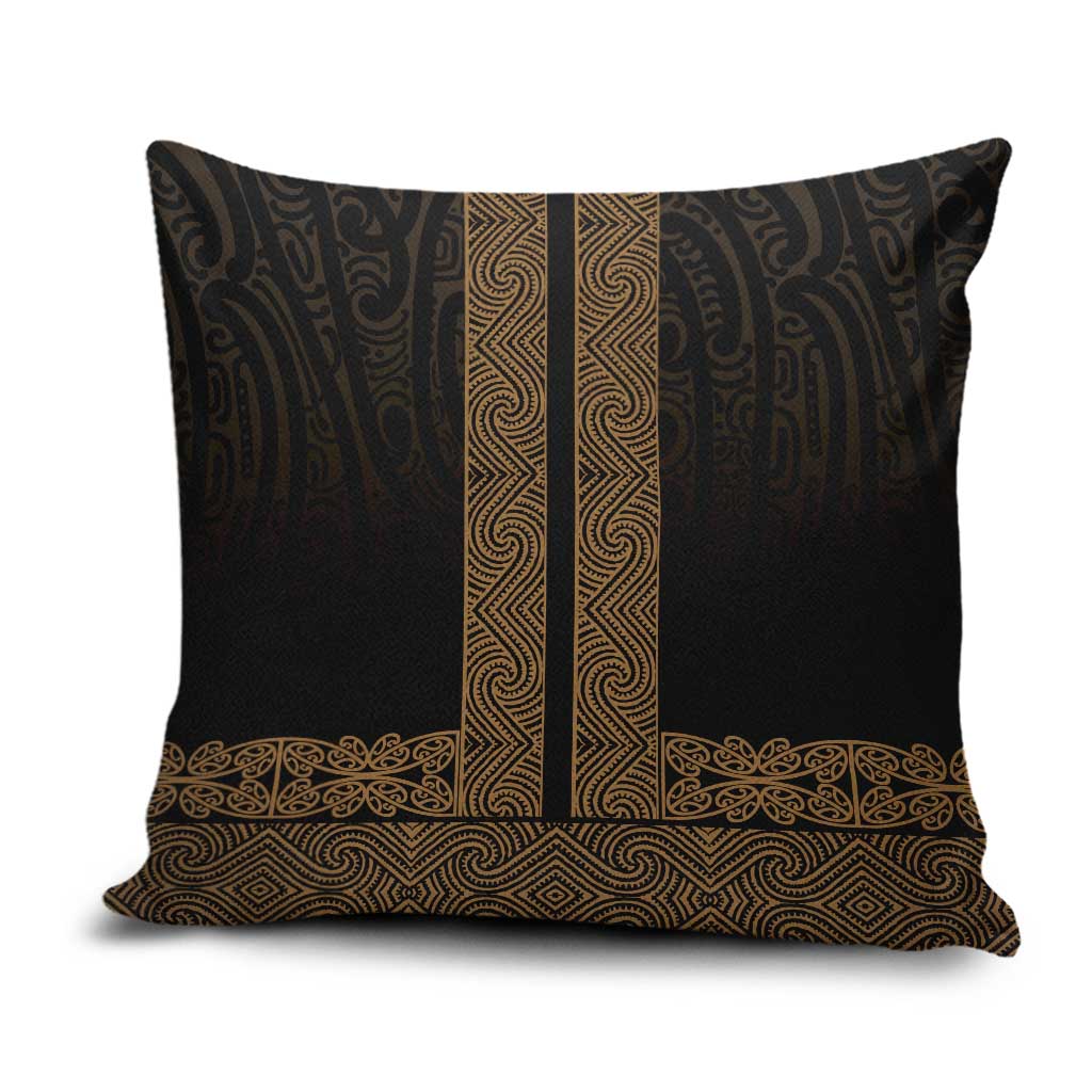 New Zealand Maori Kowhaiwhai Pillow Cover Parauri Maui and Mangopare - Aussie Hoodie
