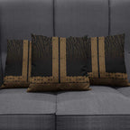 New Zealand Maori Kowhaiwhai Pillow Cover Parauri Maui and Mangopare - Aussie Hoodie