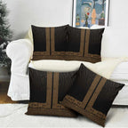 New Zealand Maori Kowhaiwhai Pillow Cover Parauri Maui and Mangopare - Aussie Hoodie