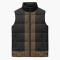 New Zealand Maori Kowhaiwhai Sleeveless Puffer Jacket Parauri Maui and Mangopare - Aussie Hoodie