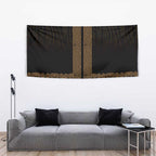 New Zealand Maori Kowhaiwhai Tapestry Parauri Maui and Mangopare