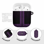 New Zealand Maori Kowhaiwhai AirPods Case Waiporoporo Maui and Mangopare - Aussie Hoodie