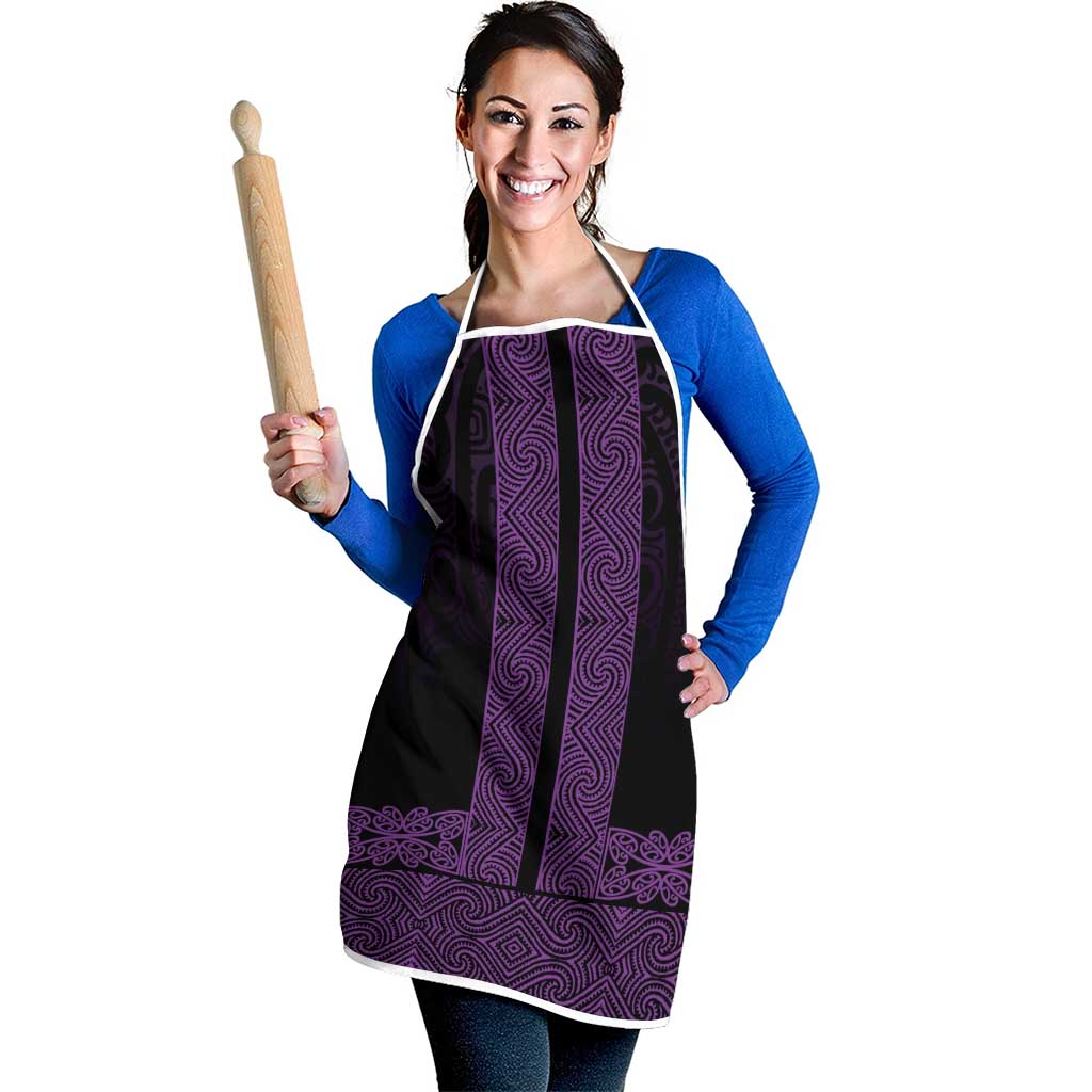 New Zealand Maori Kowhaiwhai Apron Waiporoporo Maui and Mangopare - Aussie Hoodie