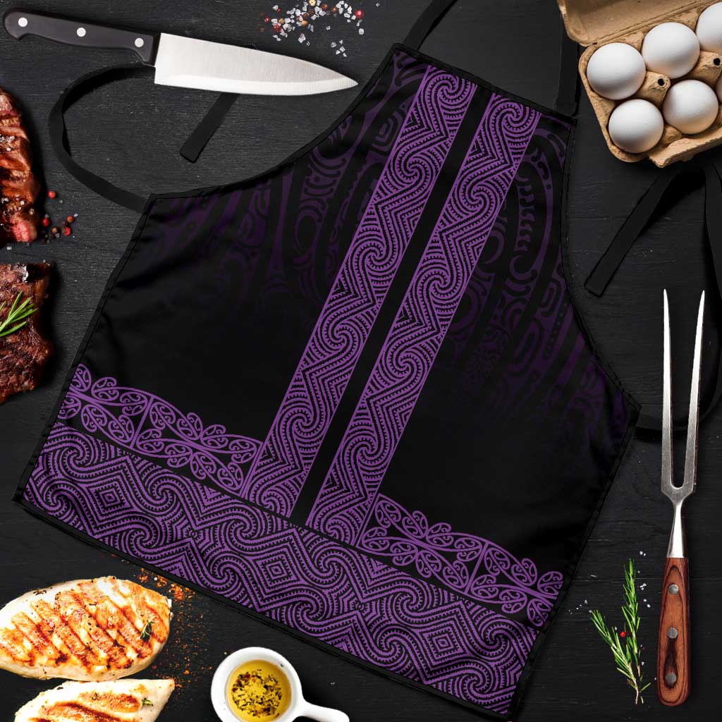New Zealand Maori Kowhaiwhai Apron Waiporoporo Maui and Mangopare - Aussie Hoodie