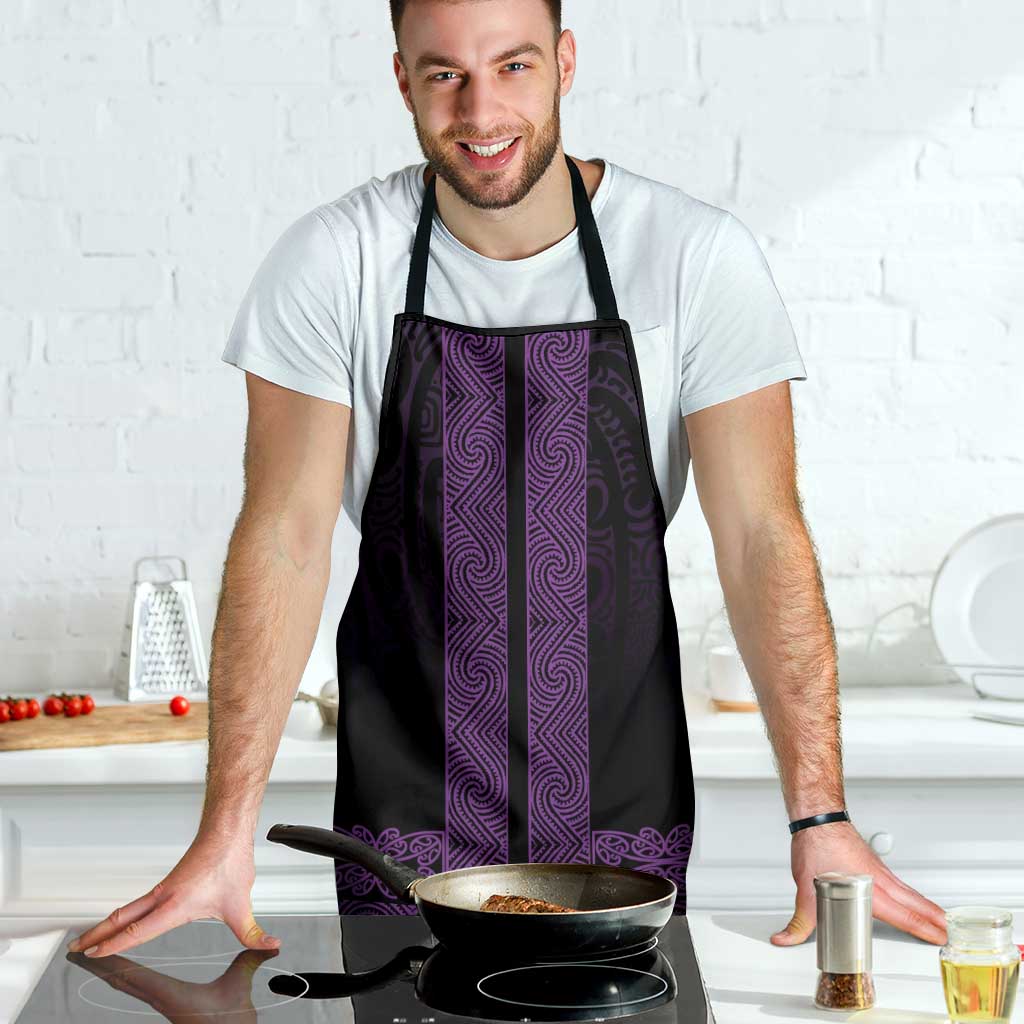 New Zealand Maori Kowhaiwhai Apron Waiporoporo Maui and Mangopare - Aussie Hoodie
