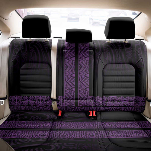 New Zealand Maori Kowhaiwhai Back Car Seat Cover Waiporoporo Maui and Mangopare
