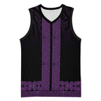 New Zealand Maori Kowhaiwhai Basketball Jersey Waiporoporo Maui and Mangopare - Aussie Hoodie