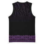 New Zealand Maori Kowhaiwhai Basketball Jersey Waiporoporo Maui and Mangopare - Aussie Hoodie