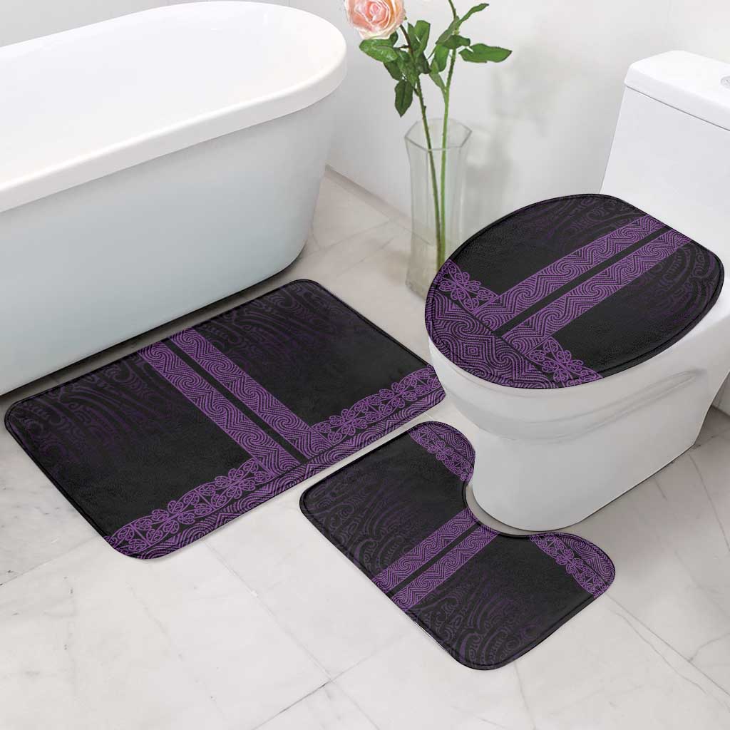 New Zealand Maori Kowhaiwhai Bathroom Set Waiporoporo Maui and Mangopare - Aussie Hoodie