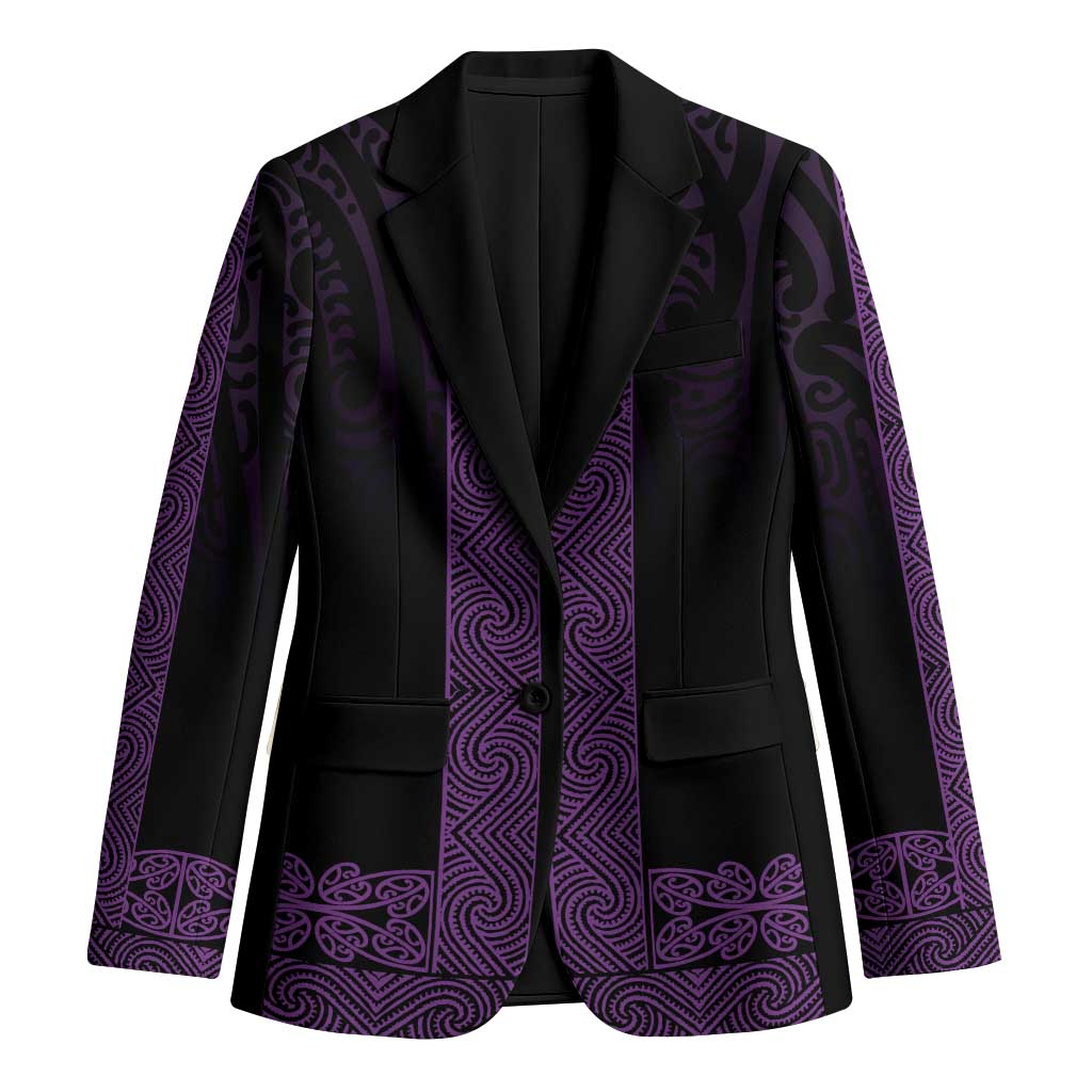 New Zealand Maori Kowhaiwhai Blazer Waiporoporo Maui and Mangopare - Aussie Hoodie