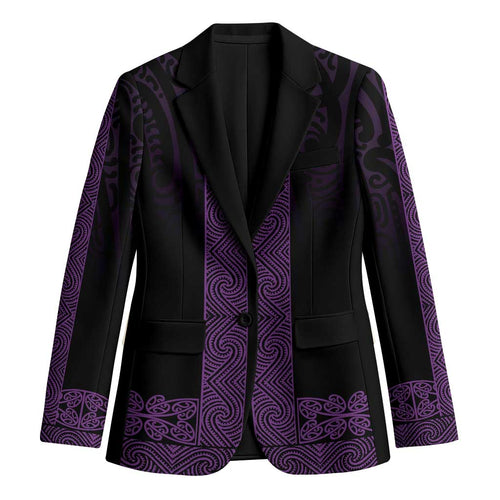 New Zealand Maori Kowhaiwhai Blazer Waiporoporo Maui and Mangopare - Aussie Hoodie