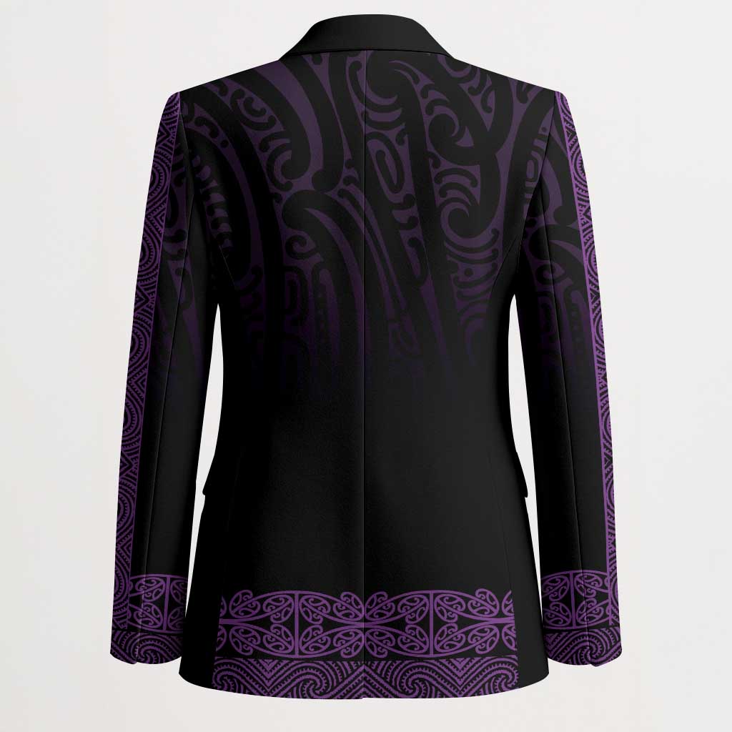 New Zealand Maori Kowhaiwhai Blazer Waiporoporo Maui and Mangopare - Aussie Hoodie