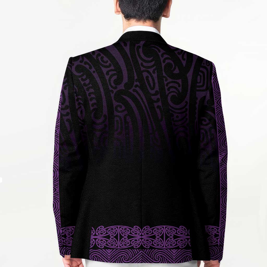 New Zealand Maori Kowhaiwhai Blazer Waiporoporo Maui and Mangopare - Aussie Hoodie
