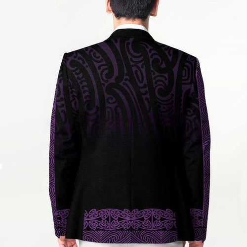 New Zealand Maori Kowhaiwhai Blazer Waiporoporo Maui and Mangopare - Aussie Hoodie