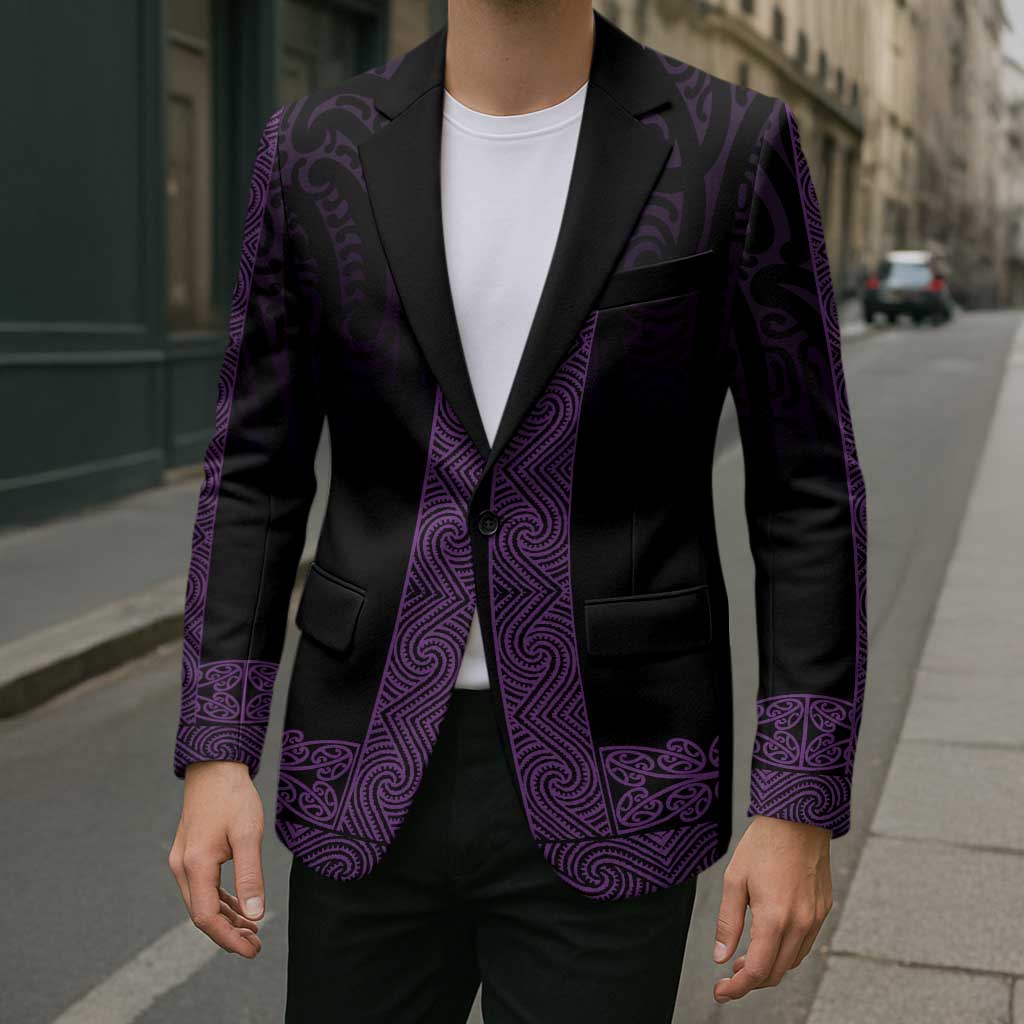 New Zealand Maori Kowhaiwhai Blazer Waiporoporo Maui and Mangopare - Aussie Hoodie