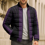 New Zealand Maori Kowhaiwhai Bomber Puffer Jacket Waiporoporo Maui and Mangopare - Aussie Hoodie